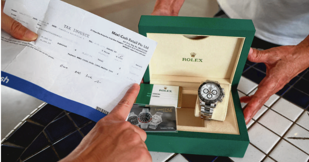 Amazing Woman, 50, Buys S$35,800 Rolex Watch From Pawn Shop, But Service Centre Staff Claim It's Fake Abstract for Desktop Amazing Woman, 50, Buys S$35,800 Rolex Watch From Pawn Shop, But Service Centre Staff Claim It's Fake Abstract for Desktop