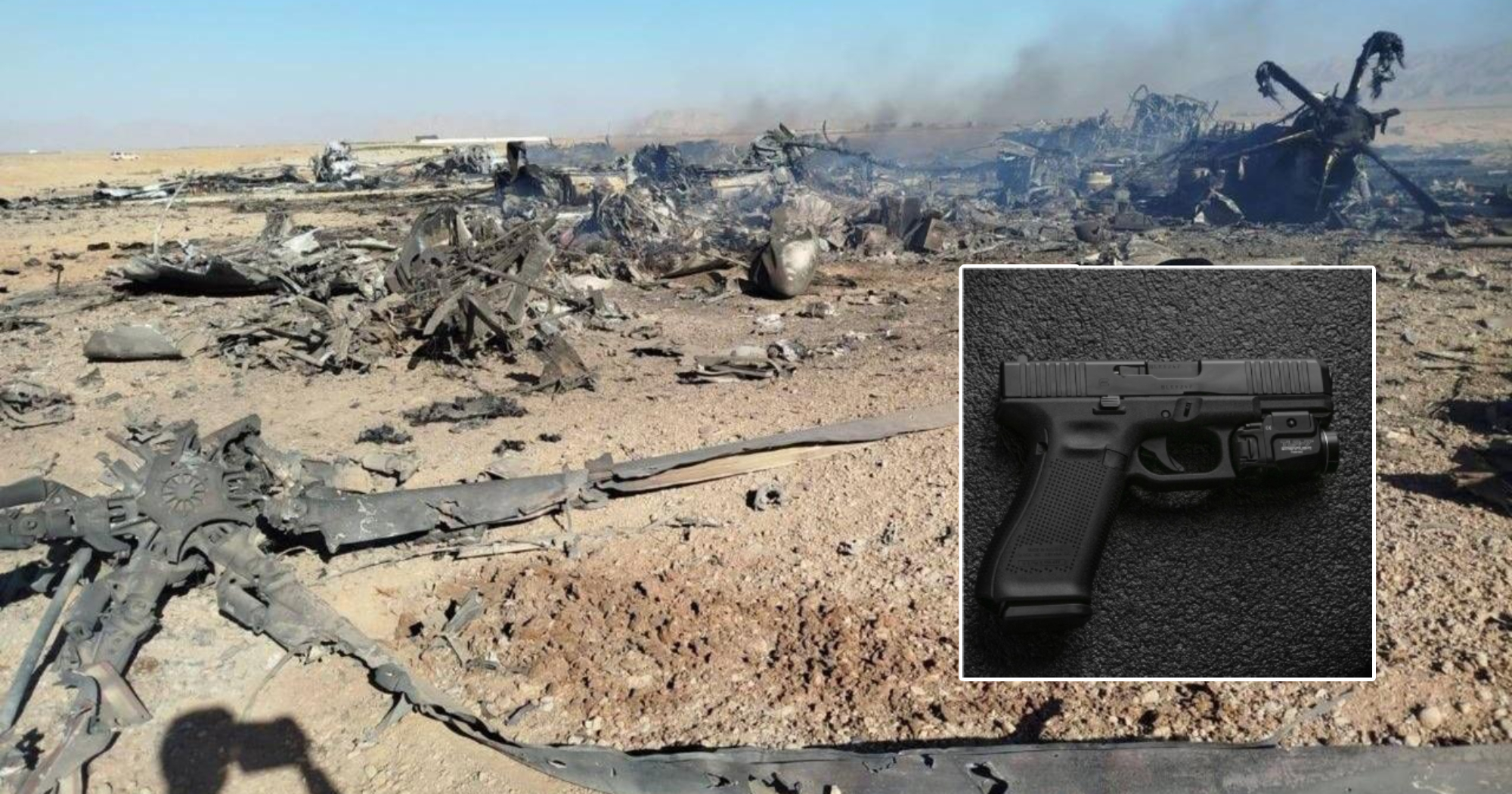 Missing US air crew only had handgun to protect himself while hiding in Iran