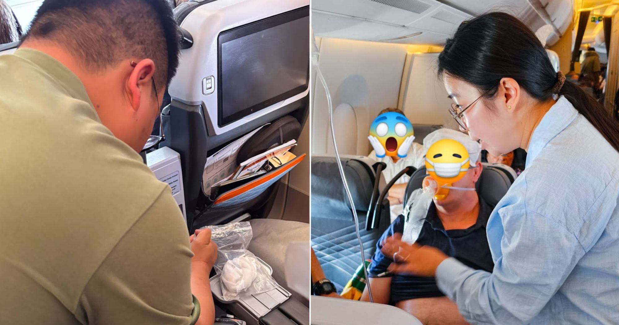 Doctor husband & wife, both 34, help save man's life on SIA flight from New Zealand to S'pore