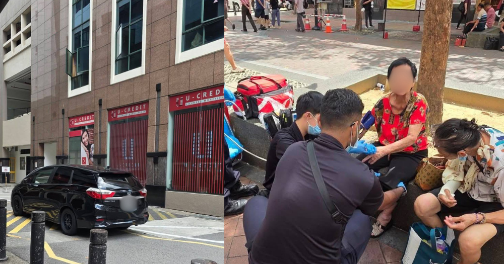 Elderly woman, 81, struck by car in Bugis, driver, 49, assisting with investigations