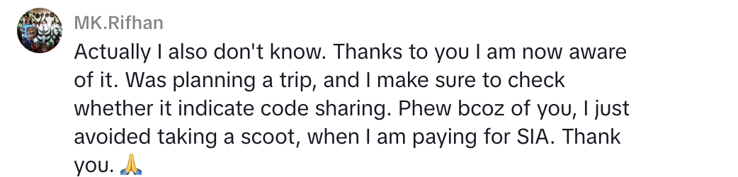 Sia Codeshare Example Booked an SIA flight but boarded a Scoot plane? Here's how to spot a ...