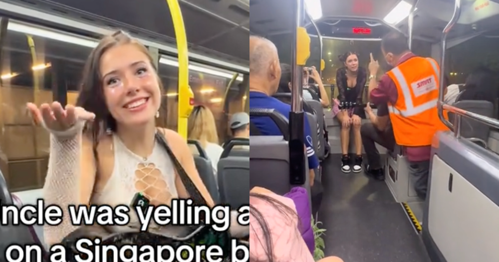 S'pore-based singer who performs on buses gets stopped by driver who reminds her to 'sit & sing'