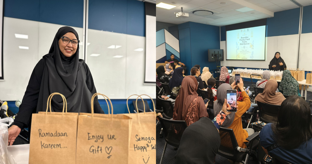 'Share, even when you have little': S'pore woman, 50, once a homeless single mum of 5, distributes free food to women & families in need
