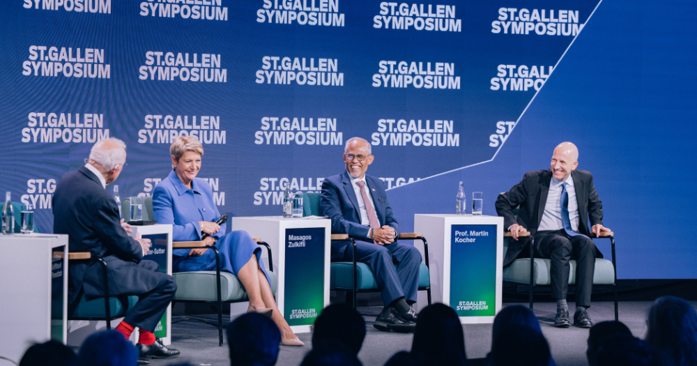 Masagos at St Gallen: S'pore's approach should be to ask what we can do with AI instead of what AI will do to us