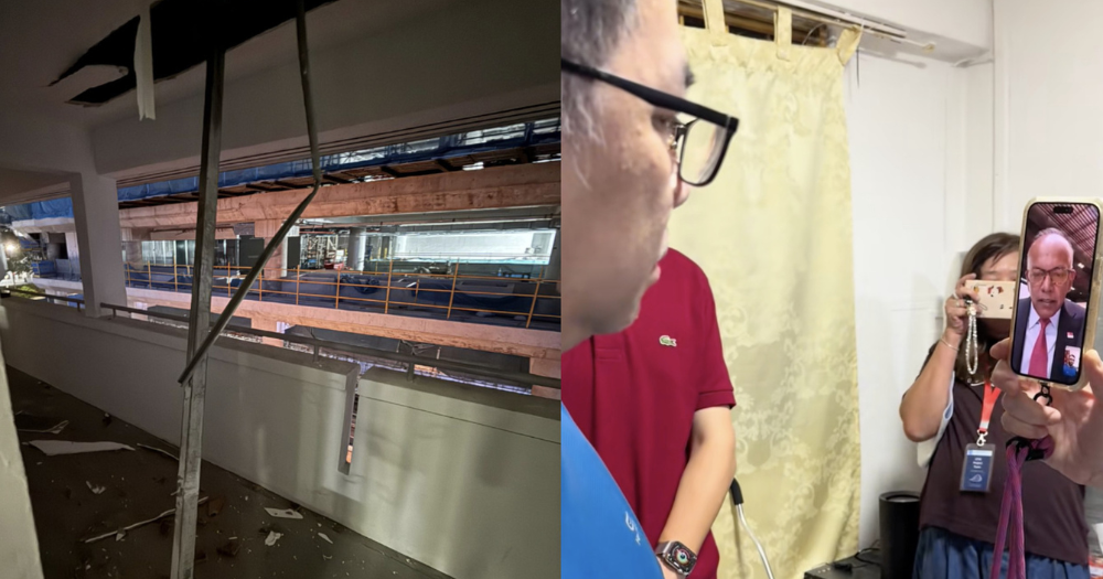 Metal bar that damaged Yishun HDB roof slipped from workers' hands, SLA investigation finds
