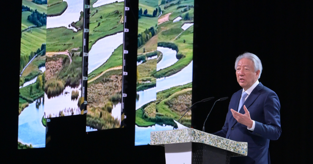 Climate change doesn't recognise borders nor pause for conflict: Teo Chee Hean on importance of sustainability drive