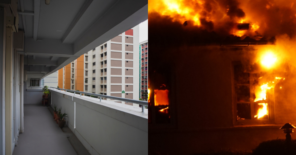 M'sian man, 33, locks gate & sets fire to flat of alleged S'pore scammer who lived there with wife & 2 children