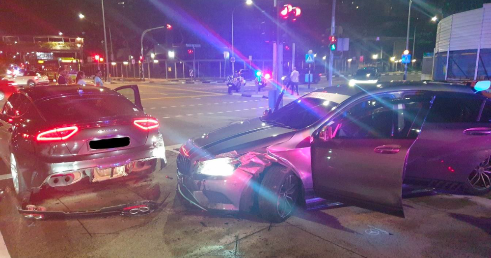 S'pore teen, 18, who drove 174km/hr on the ECP & allegedly crashed into 6 cars, given 18 charges