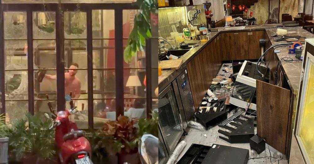 Australian tourist arrested after allegedly wrecking cafe in Da Nang, Vietnam, causing S$27,700 in damages
