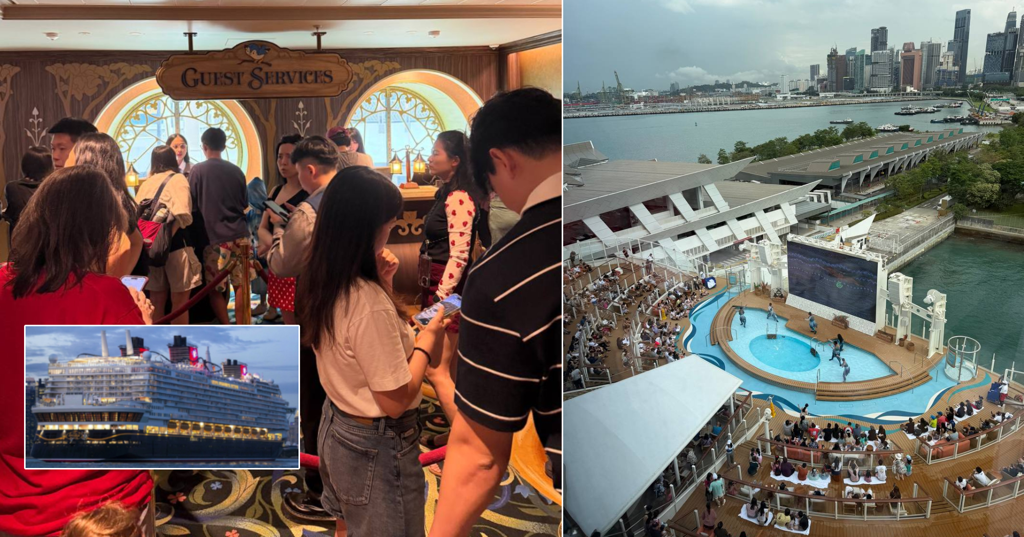 Disney cruise stuck at S'pore port for 1 day, cancels 4-day cruise due to 'ongoing mechanical issue'