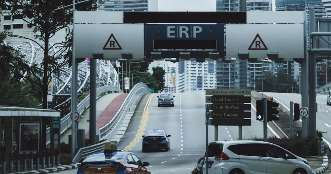 ERP rates up by S$1 for 2 locations from Jun. 29, will cost up to S$5 at certain timings