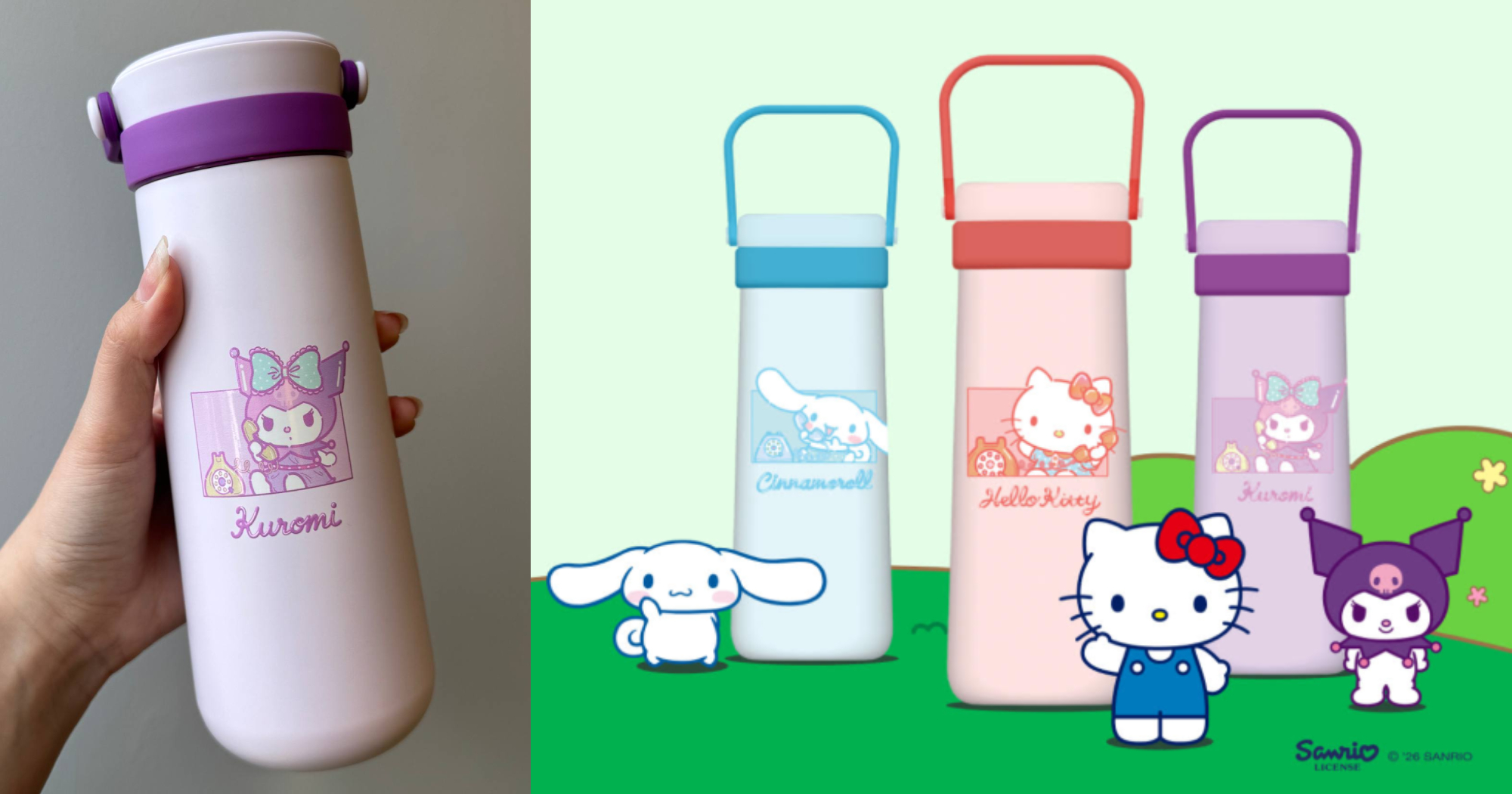 Make 2 orders from GrabFood & GrabMart to redeem Sanrio characters tumbler