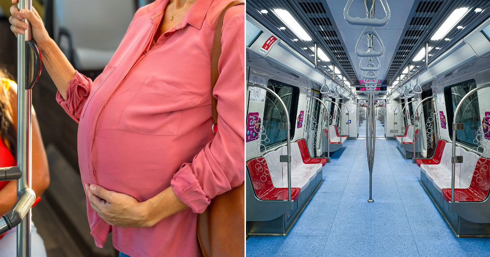 Comment: If you need a seat on the MRT, please just ask