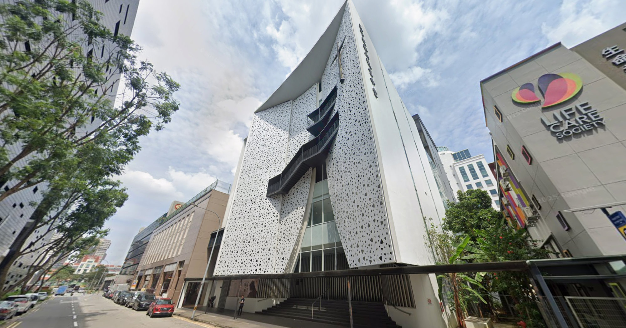 M'sian man, 33, arrested for slapping woman, 66, & others at S'pore Life Church at Prinsep Street