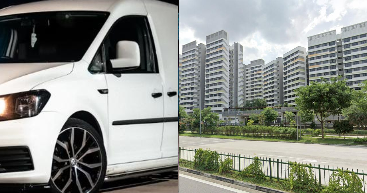 3 males, aged 17-21, arrested for stealing a van in Tampines