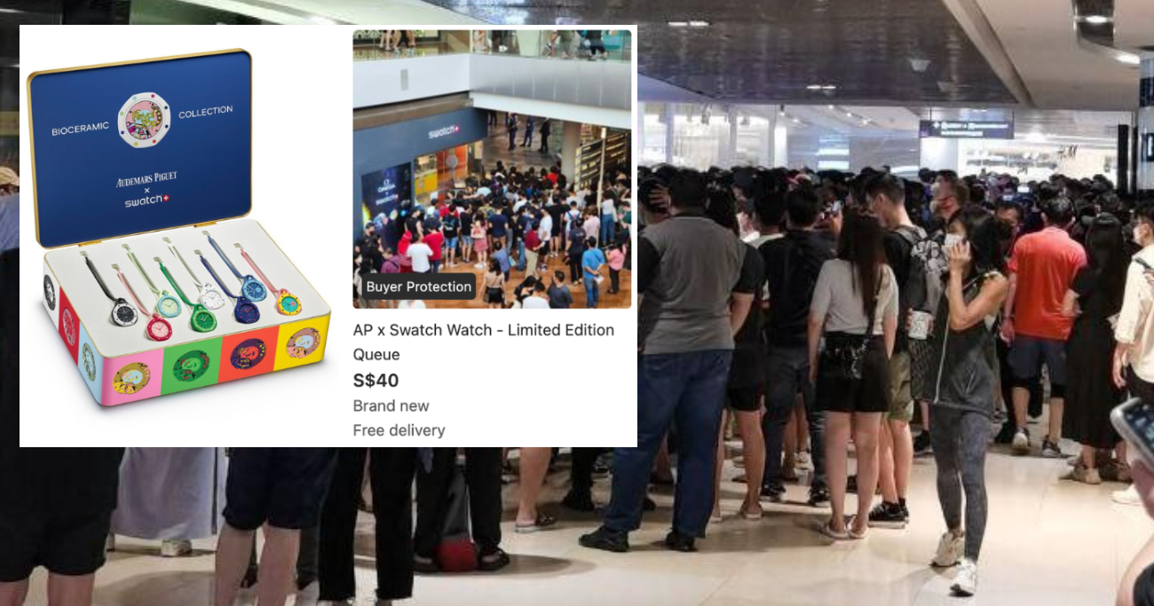 Swatch & Audemars Piguet Royal Pop watches S’pore launch: Carousell ...