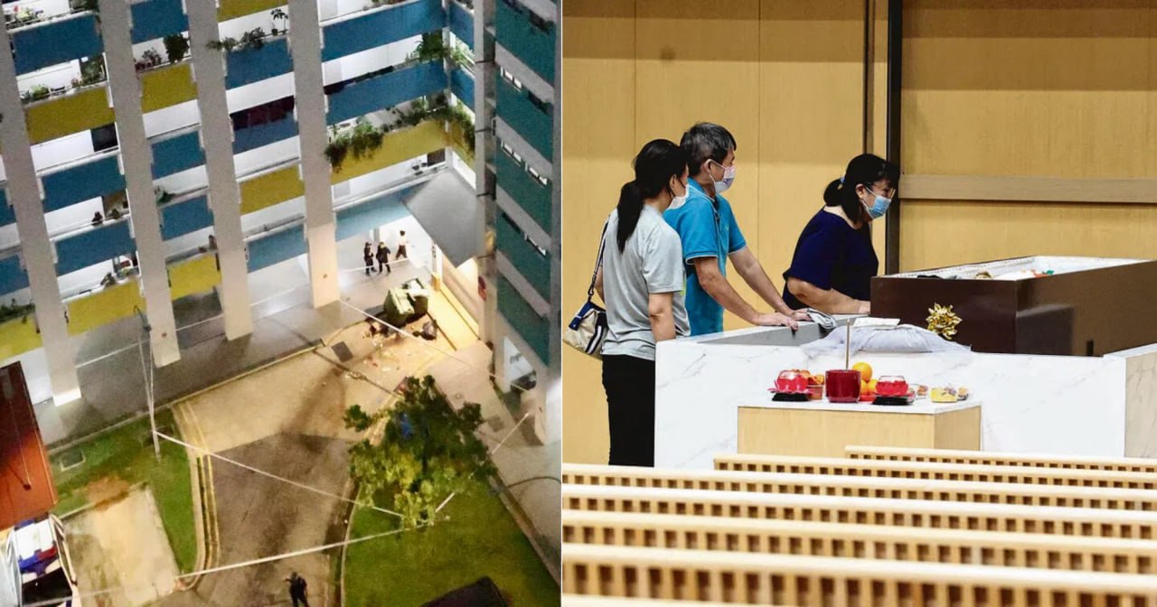 Choa Chu Kang fatal stabbing: Deceased woman, 21, cremated, her parents wept