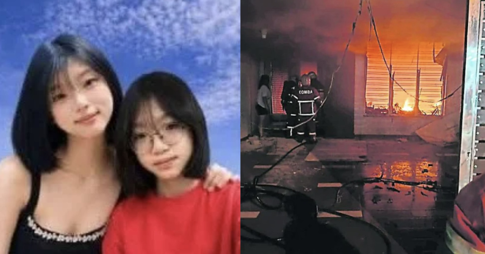 2 M'sian sisters, 15 & 13, die after house fire in Johor; window grilles allegedly blocked escape