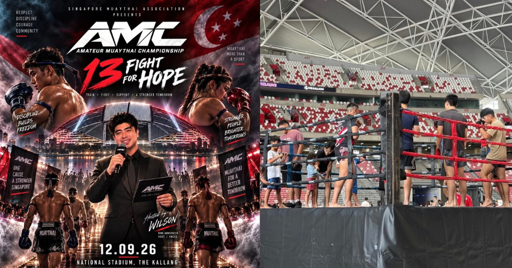 Man in critical condition after muay thai charity match at National Stadium, S'pore Muaythai Association investigating - Mothership