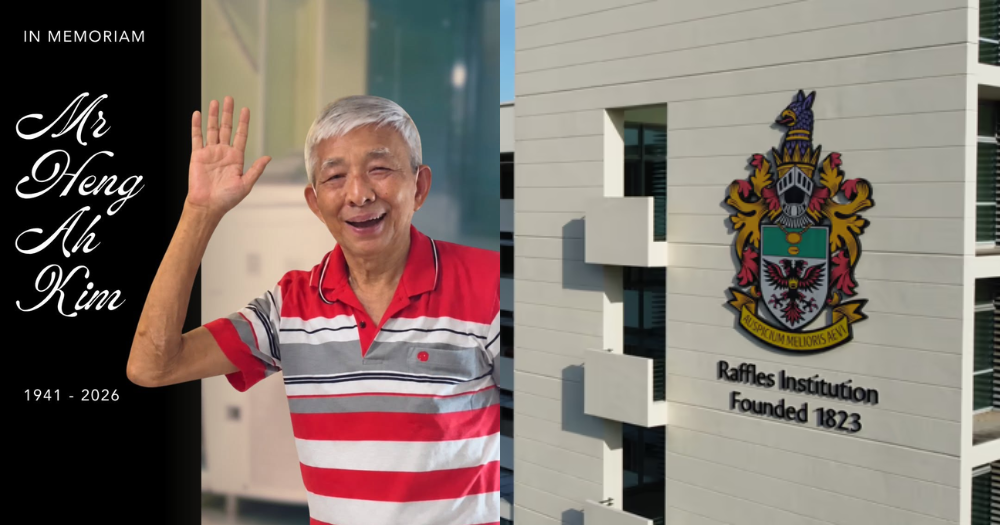 Raffles Institution drink stall owner 'Uncle Heng' passes away at 85
