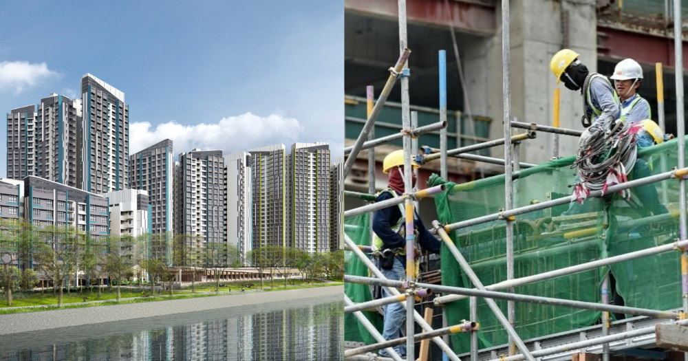 Worker, 22, dies after falling from height at Tanjong Rhu BTO construction site - Mothership