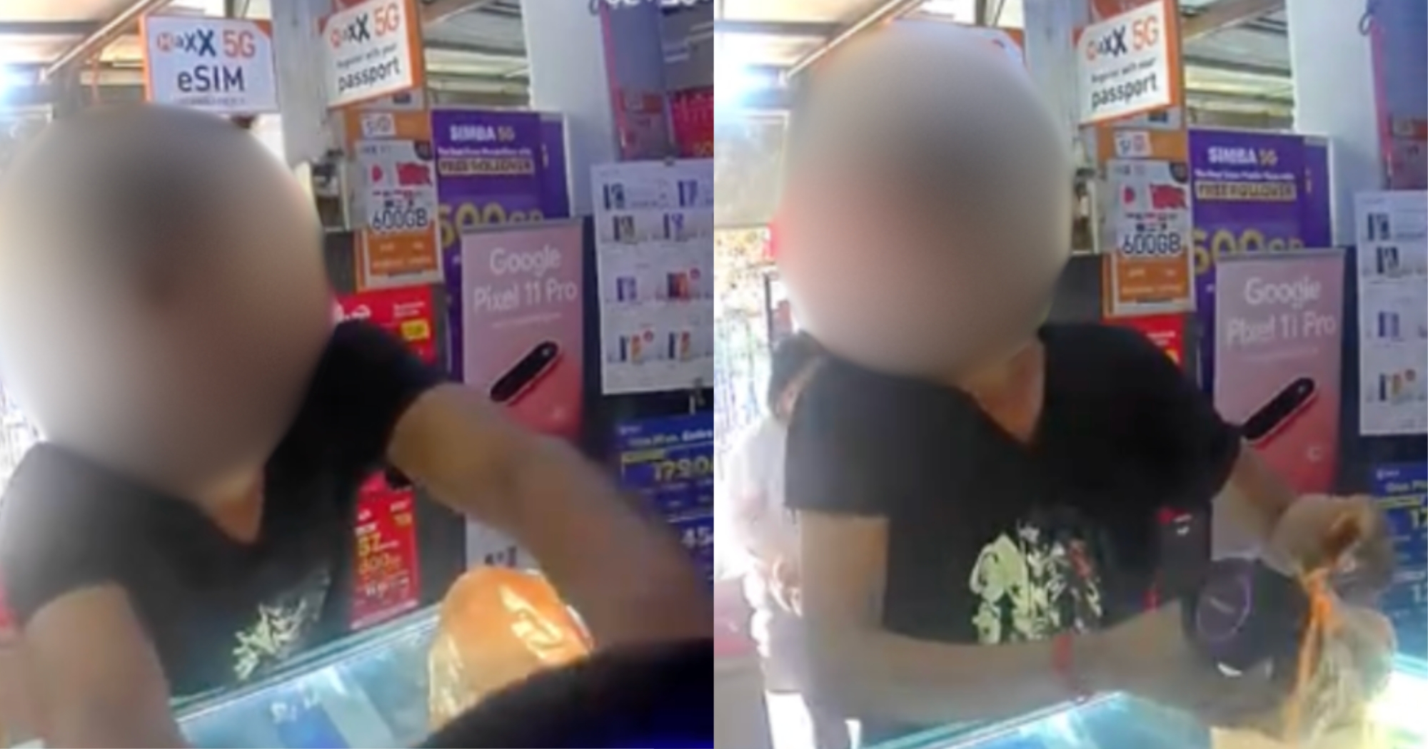 Man allegedly takes speaker from Bukit Batok shop, caught on CCTV - Mothership