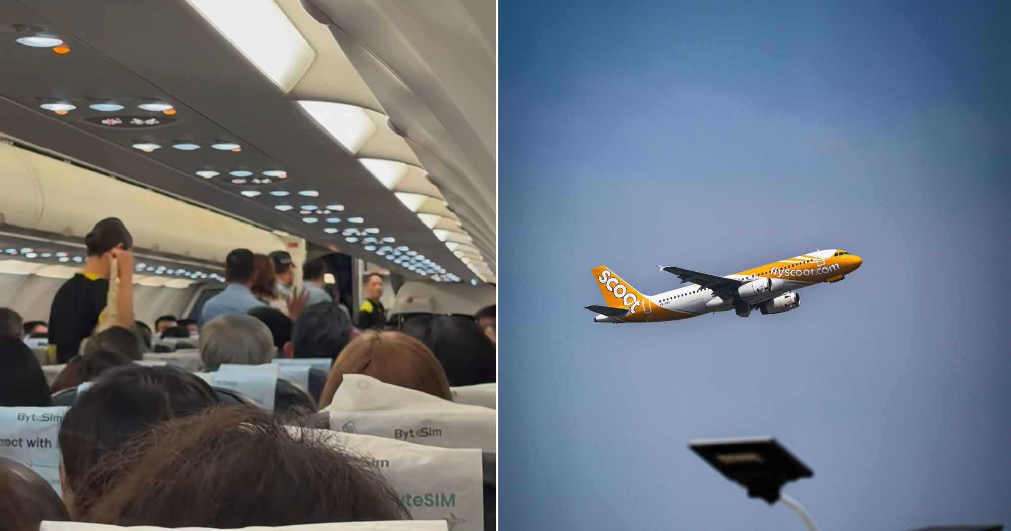 Scoot removes woman from S'pore-bound flight over disruptive behaviour, passengers clap as she's taken away - Mothership