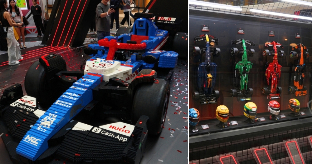 Life-sized VCARB LEGO F1 car, racing challenges & rewards at Suntec City from now till Oct. 18 - Mothership