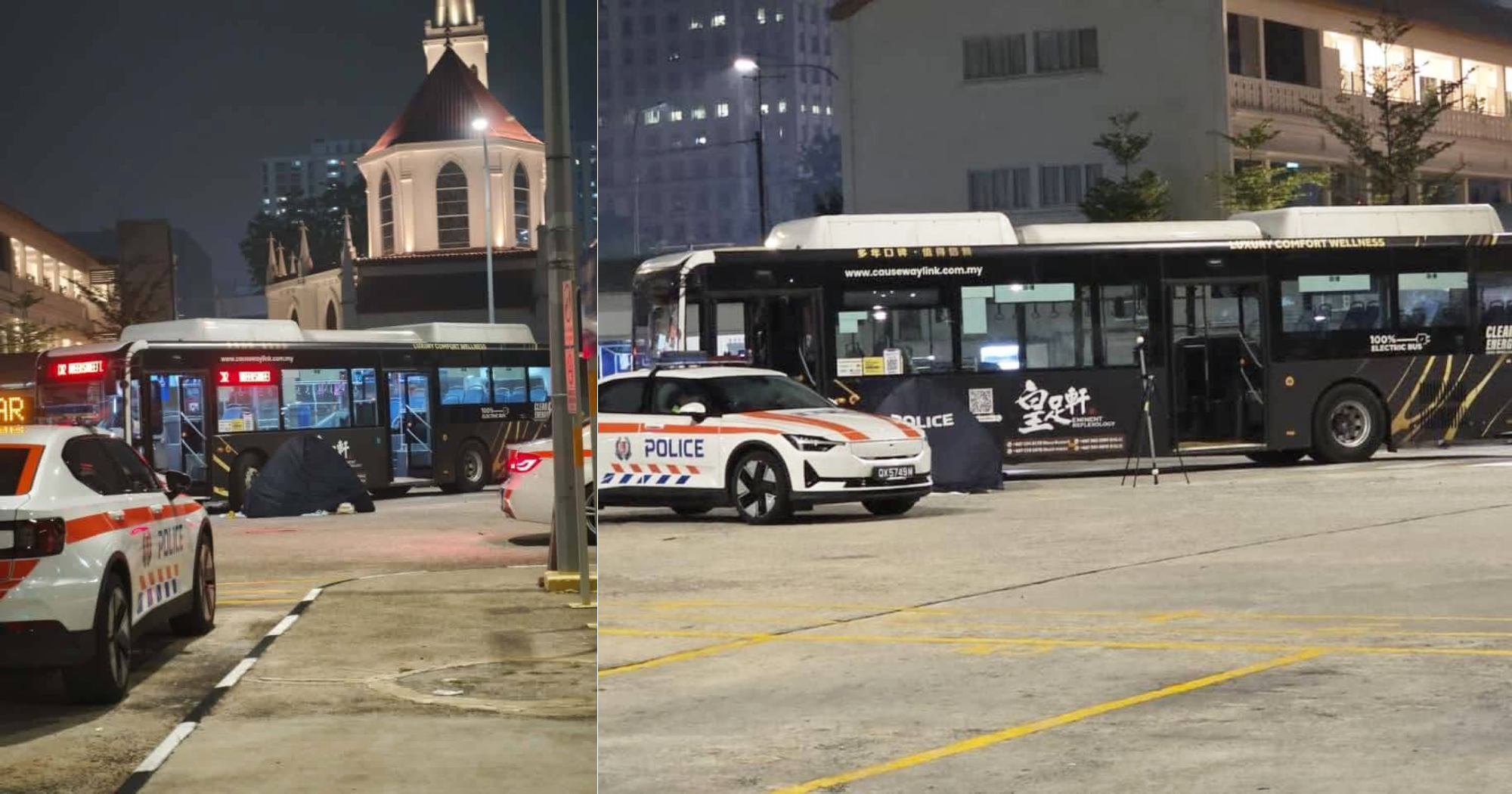 Woman, 30, dies following accident with bus at Queen Street Bus Terminal in Bugis, driver, 32, arrested